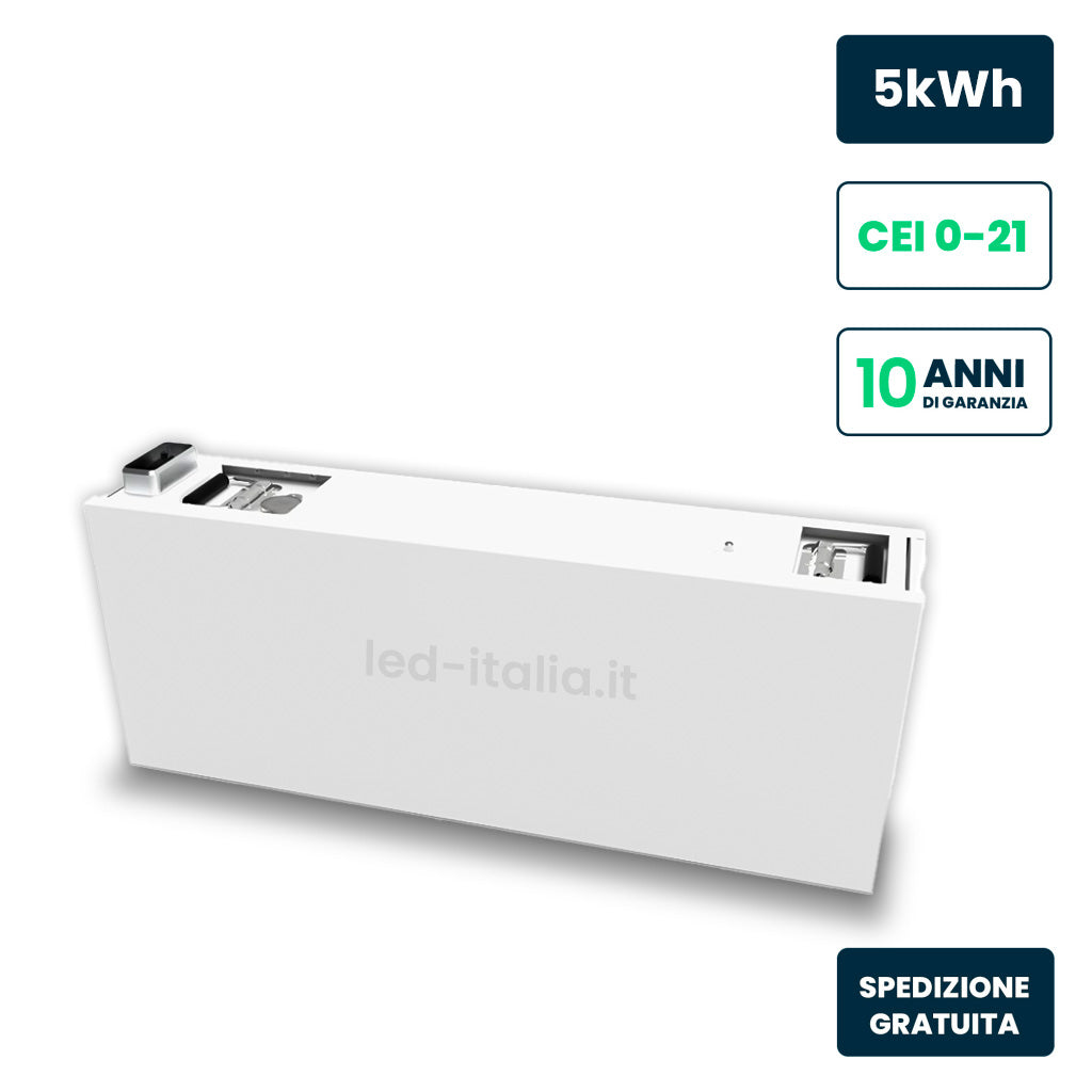 V-TAC Batteria di Accumulo Hiconics HiEnergy (Midea) Aggiuntiva Monofase 5kWh LFP IP65 ad Alta Tensione per espansione Inverter Hiconics HiEnergy Monofase ALL-IN-ONE V-TAC Batteria di Accumulo Hiconics HiEnergy (Midea) Aggiuntiva Monofase 5kWh LFP IP65 ad Alta Tensione per espansione Inverter Hiconics HiEnergy Monofase ALL-IN-ONE